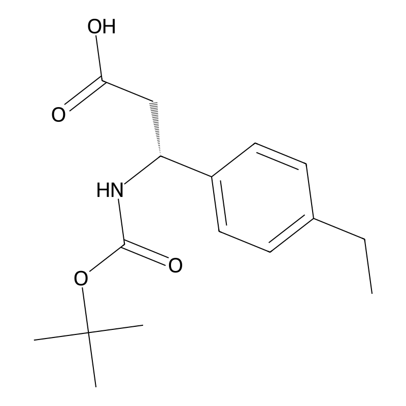 (R)-3-((tert-Butoxycarbonyl)amino)-3-(4-ethylpheny...