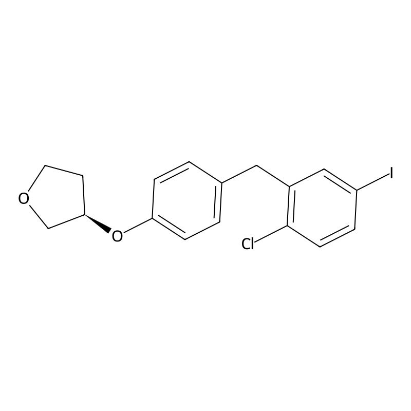 (r)-3-(4-(2-Chloro-5-iodobenzyl)phenoxy)tetrahydro...