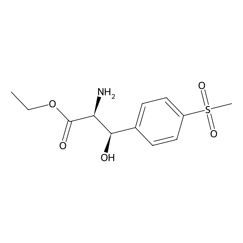 (2S,3R)-Ethyl 2-amino-3-hydroxy-3-(4-(methylsulfon...
