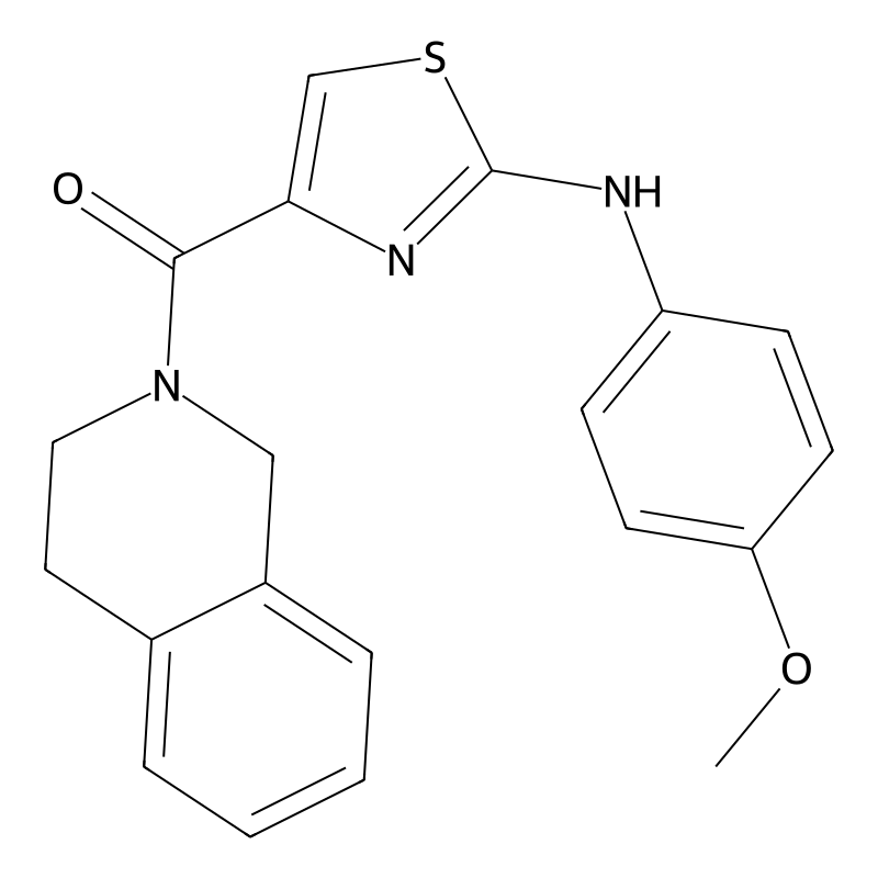 3,4-dihydro-1H-isoquinolin-2-yl-[2-(4-methoxyanili...