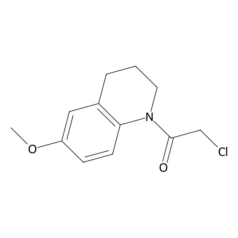 2-Chloro-1-(6-methoxy-1,2,3,4-tetrahydroquinolin-1...