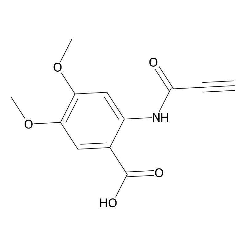 4,5-Dimethoxy-2-(prop-2-ynamido)benzoic acid