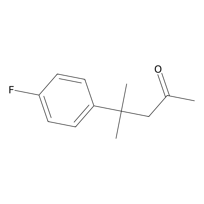 4-(4-Fluorophenyl)-4-methylpentan-2-one