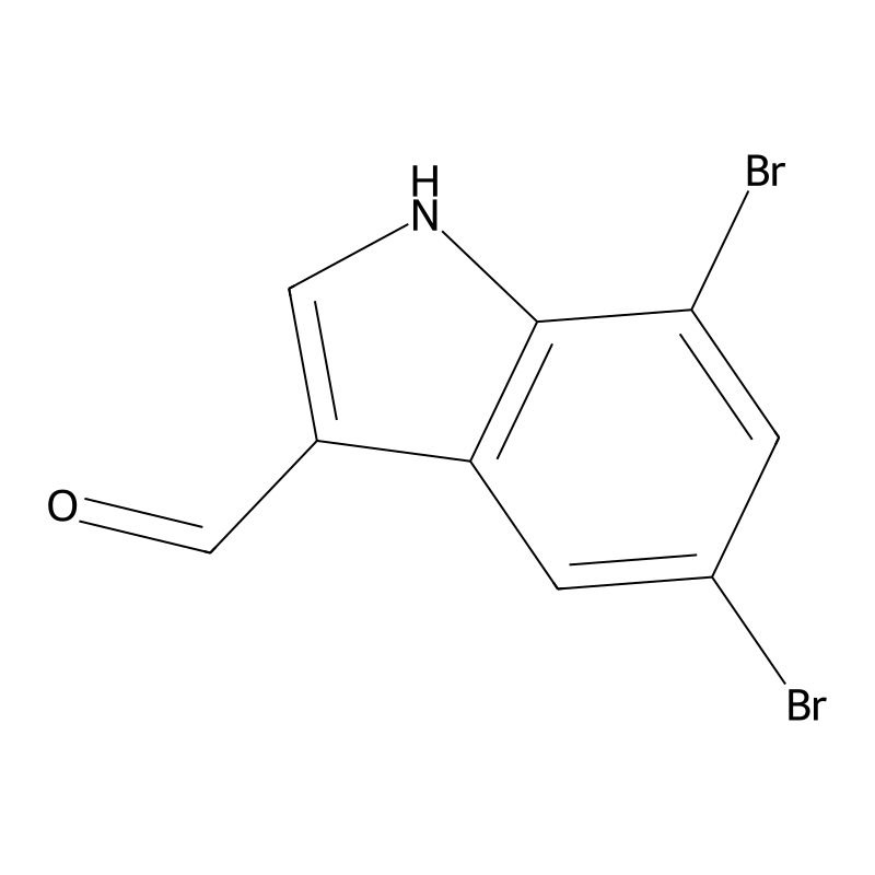 5,7-dibromo-1H-indole-3-carbaldehyde
