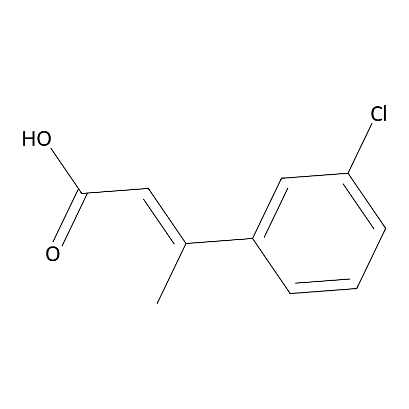 3-(3-Chlorophenyl)but-2-enoic acid