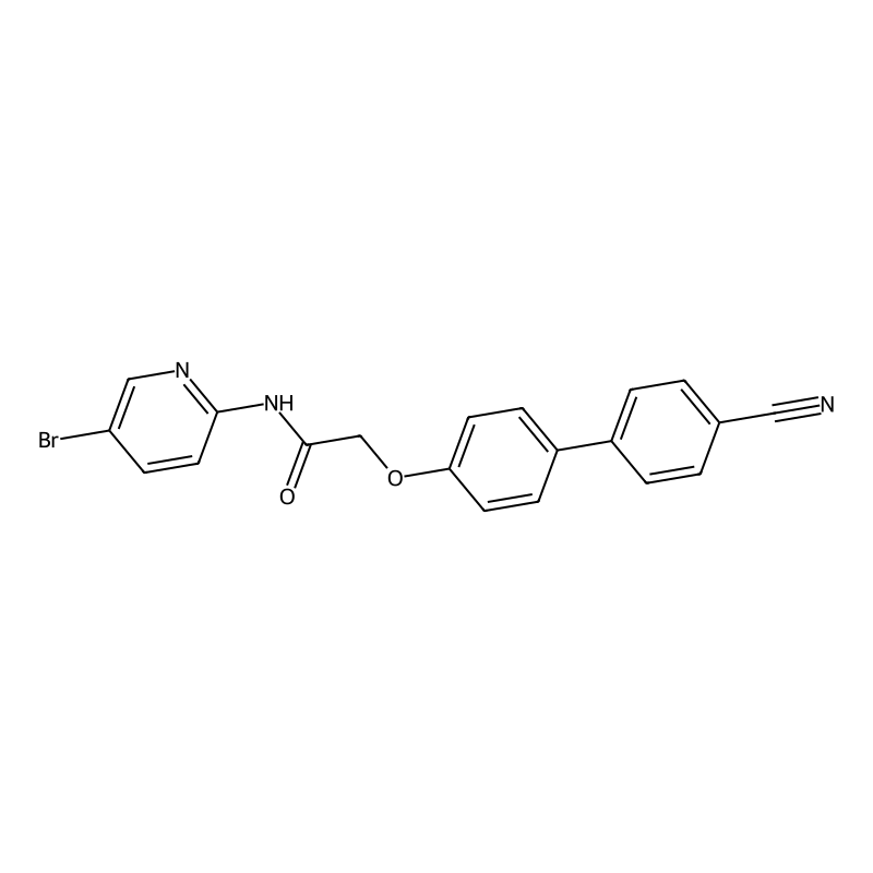 N-(5-bromopyridin-2-yl)-2-[4-(4-cyanophenyl)phenox...