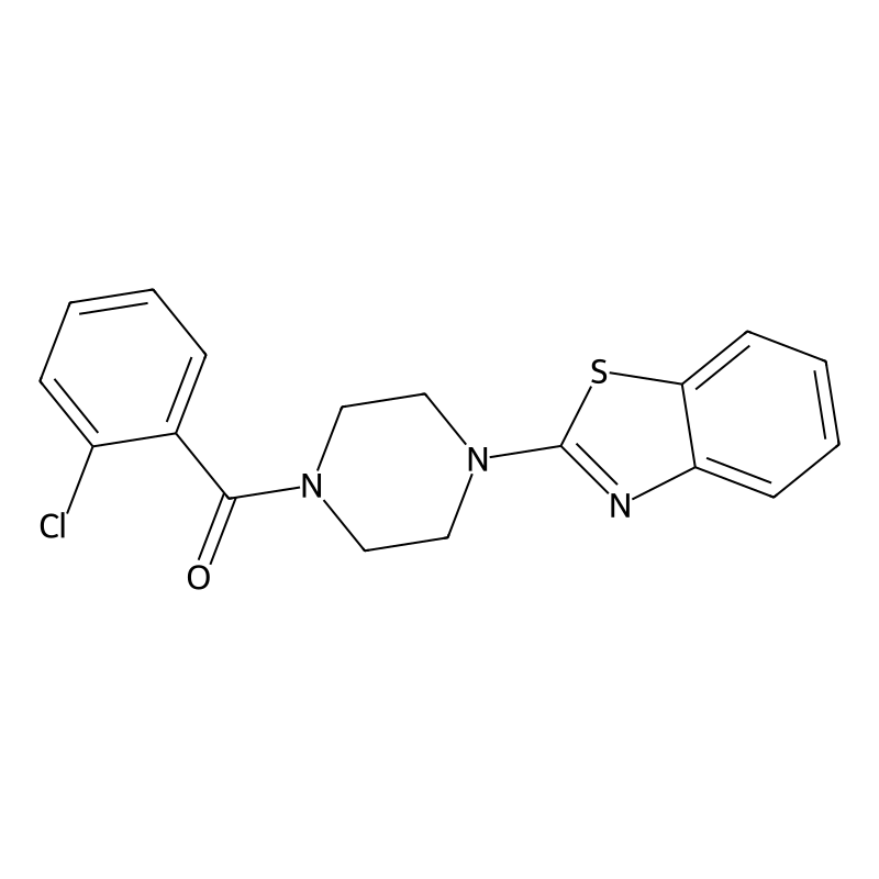 2-[4-(2-CHLOROBENZOYL)PIPERAZIN-1-YL]-1,3-BENZOTHI...