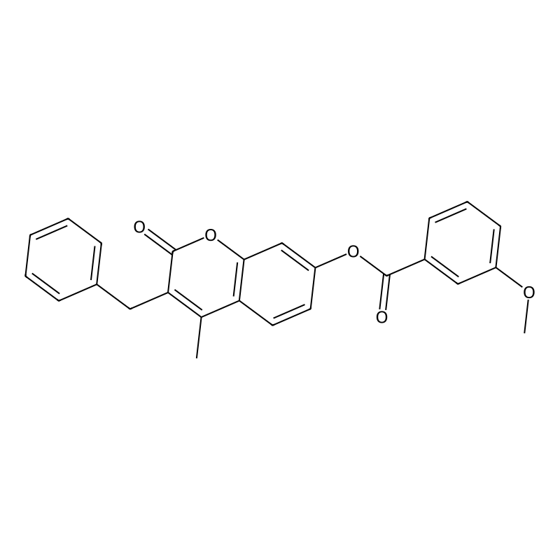 3-benzyl-4-methyl-2-oxo-2H-chromen-7-yl 3-methoxyb...