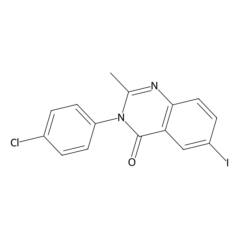 3-(4-chlorophenyl)-6-iodo-2-methyl-4(3H)-quinazoli...