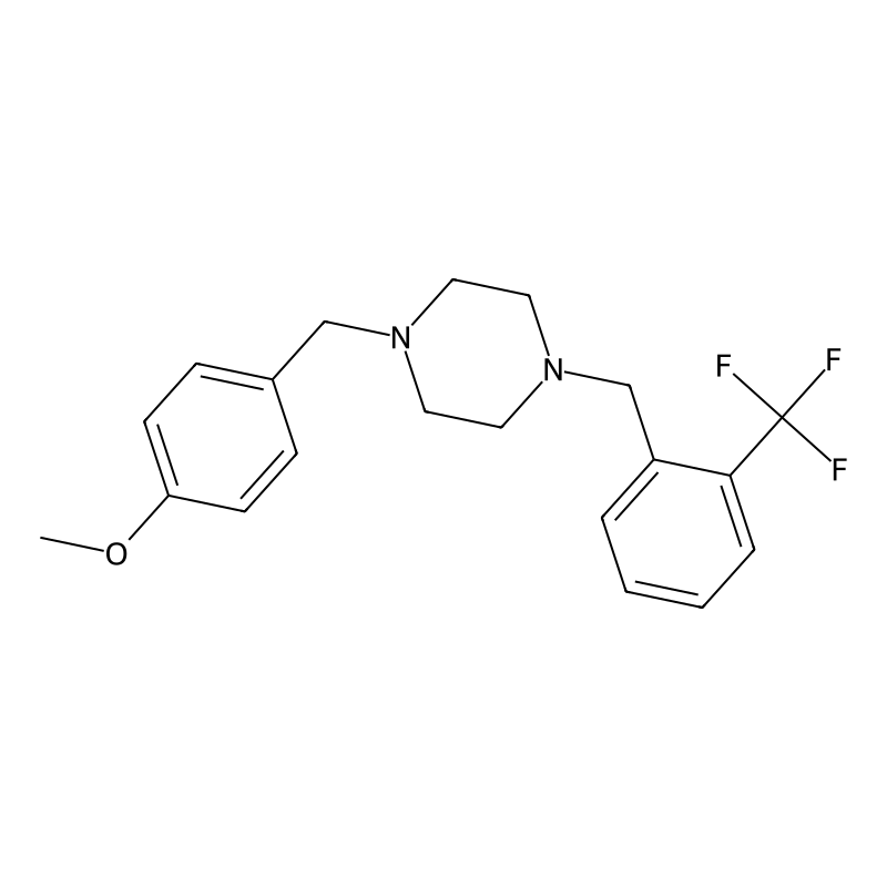 1-(4-methoxybenzyl)-4-[2-(trifluoromethyl)benzyl]p...