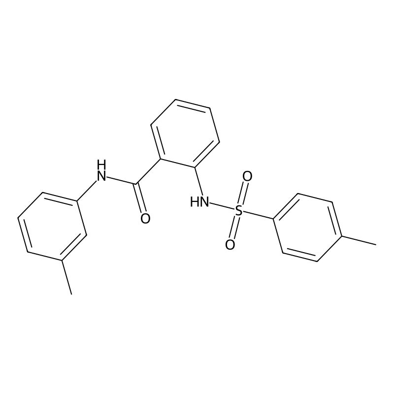 N-(3-methylphenyl)-2-{[(4-methylphenyl)sulfonyl]am...