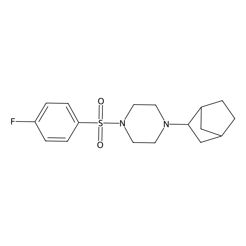1-(Bicyclo[2.2.1]hept-2-yl)-4-[(4-fluorophenyl)sul...