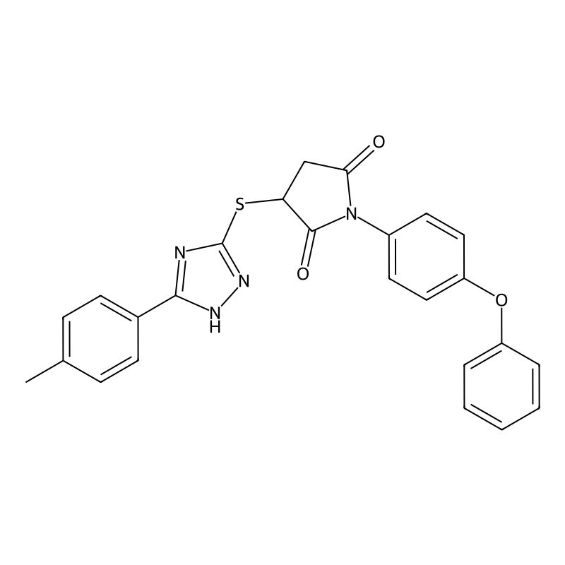 3-{[5-(4-methylphenyl)-4H-1,2,4-triazol-3-yl]sulfa...