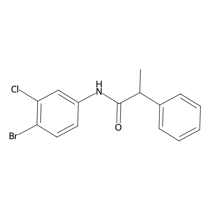 N-(4-bromo-3-chlorophenyl)-2-phenylpropanamide