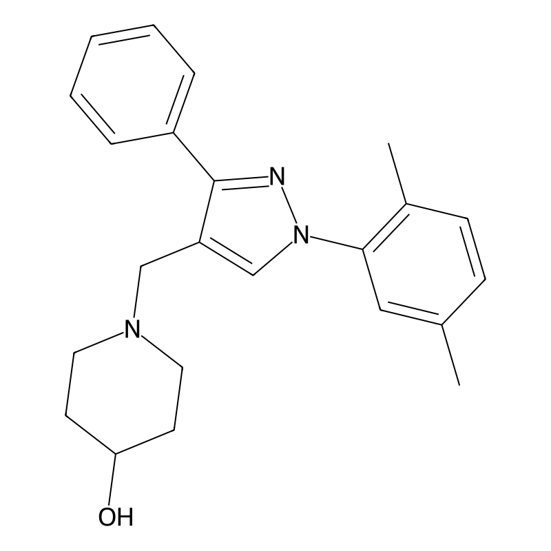 1-{[1-(2,5-dimethylphenyl)-3-phenyl-1H-pyrazol-4-y...