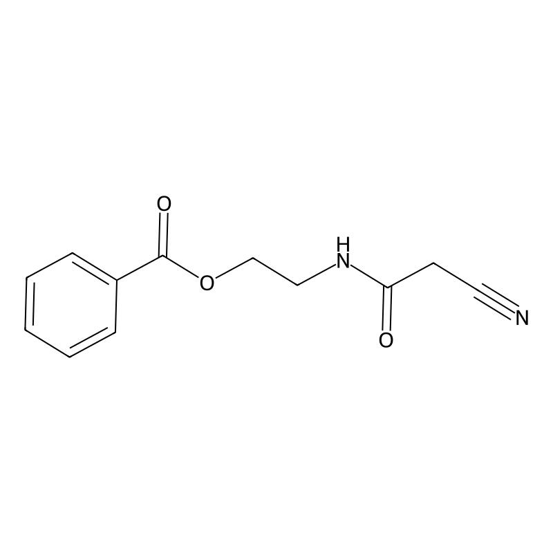 2-[(2-cyanoacetyl)amino]ethyl benzoate