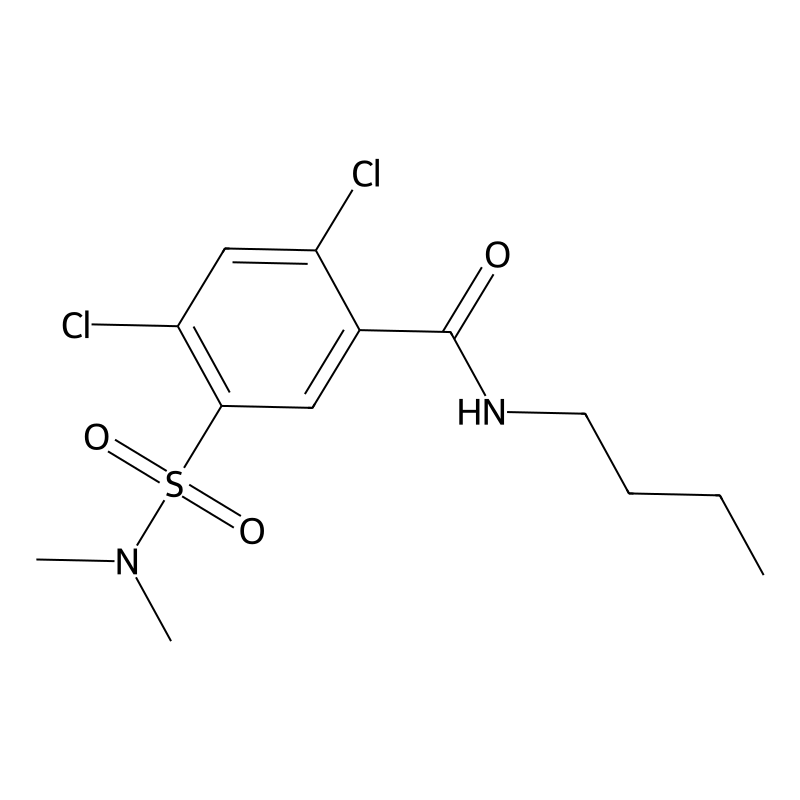 N-butyl-2,4-dichloro-5-(dimethylsulfamoyl)benzamid...