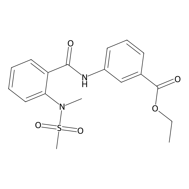 ethyl 3-({2-[methyl(methylsulfonyl)amino]benzoyl}a...