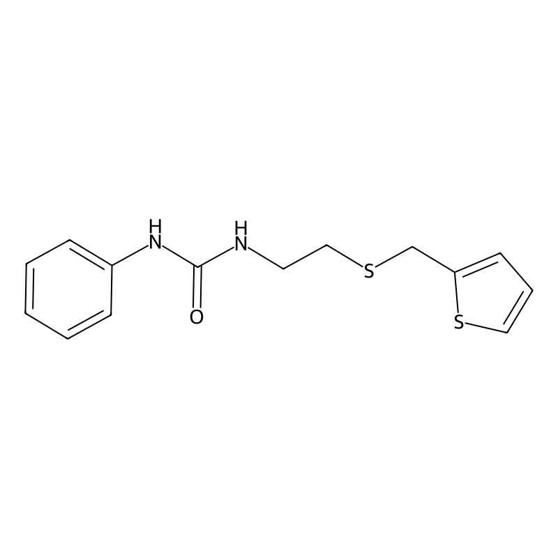 N-phenyl-N'-{2-[(2-thienylmethyl)thio]ethyl}urea