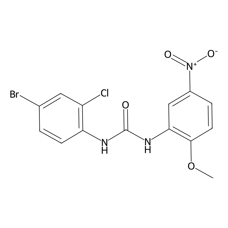 1-(4-Bromo-2-chlorophenyl)-3-(2-methoxy-5-nitrophe...