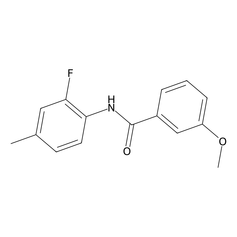 N-(2-fluoro-4-methylphenyl)-3-methoxybenzamide