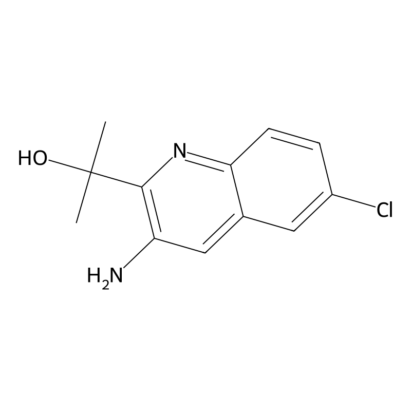 2-(3-Amino-6-chloroquinolin-2-yl)propan-2-ol