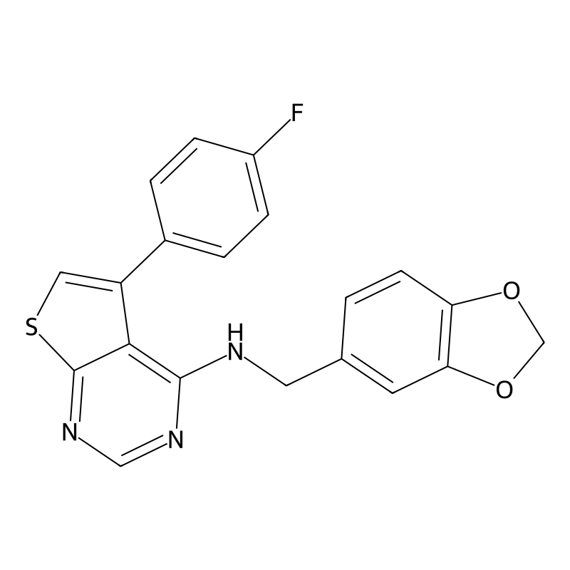 N-(benzo[d][1,3]dioxol-5-ylmethyl)-5-(4-fluorophen...