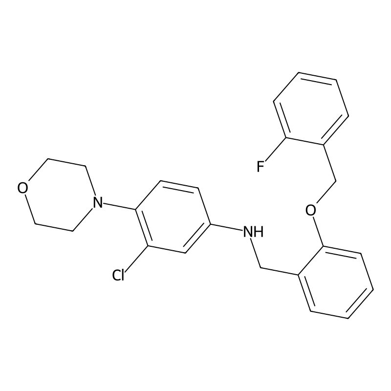 3-chloro-N-{2-[(2-fluorobenzyl)oxy]benzyl}-4-(4-mo...