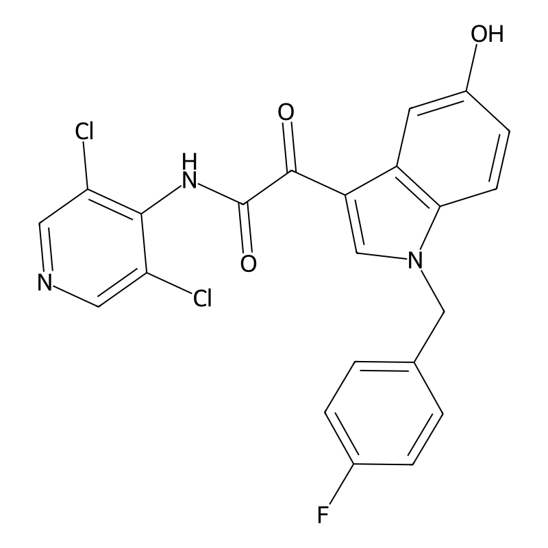 N-(3,5-dichloropyrid-4-yl)-(1-(4-fluorobenzyl)-5-h...