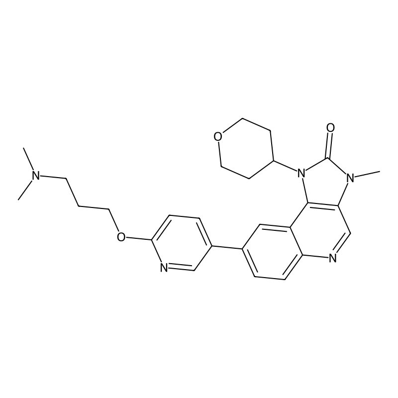 2H-Imidazo[4,5-c]quinolin-2-one, 8-[6-[3-(dimethyl...