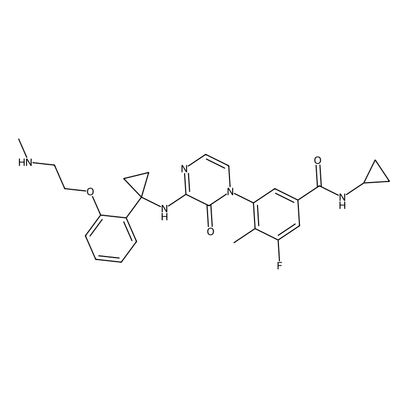 N-Cyclopropyl-3-fluoro-4-methyl-5-(3-((1-(2-(2-(me...