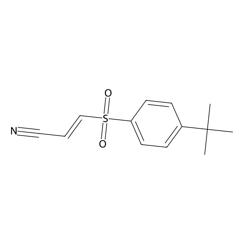 (E)-3-(4-tert-butylphenylsulfonyl)acrylonitrile