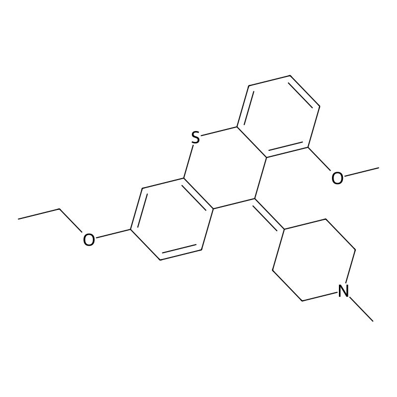 Piperidine, 4-(6-ethoxy-1-methoxy-9H-thioxanthen-9...