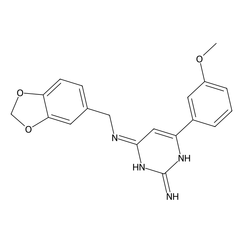 N4-(1,3-benzodioxol-5-ylmethyl)-6-(3-methoxyphenyl...