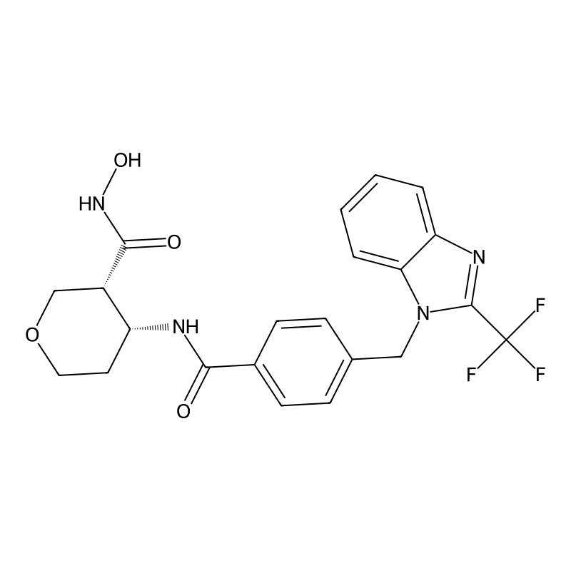 2H-Pyran-3-carboxamide, tetrahydro-N-hydroxy-4-[[4...