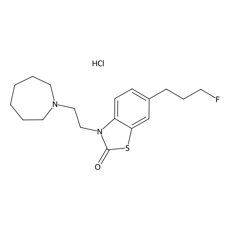 3-(2-(azepan-1-yl)ethyl)-6-(3-fluoropropyl)benzo[d...