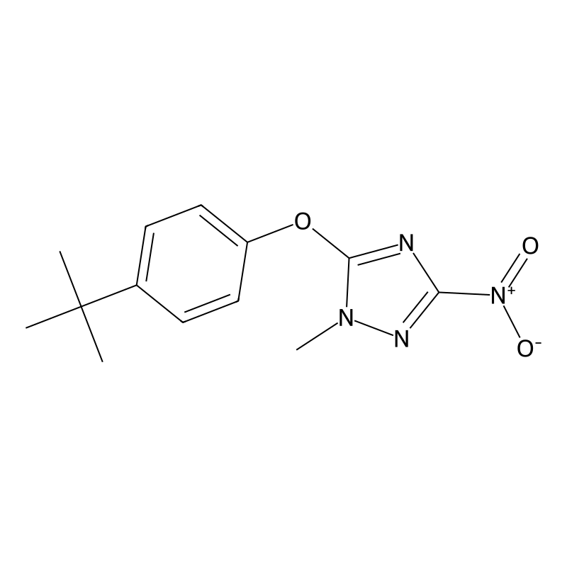 5-(4-Tert-butylphenoxy)-1-methyl-3-nitro-1,2,4-tri...