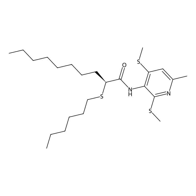 N-(2,4-Bis(methylthio)-6-methylpyridin-3-yl)-2-(he...