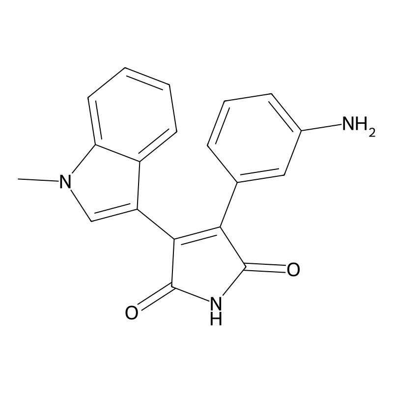 3-(3-Aminophenyl)-4-(1-methylindol-3-yl)pyrrole-2,...