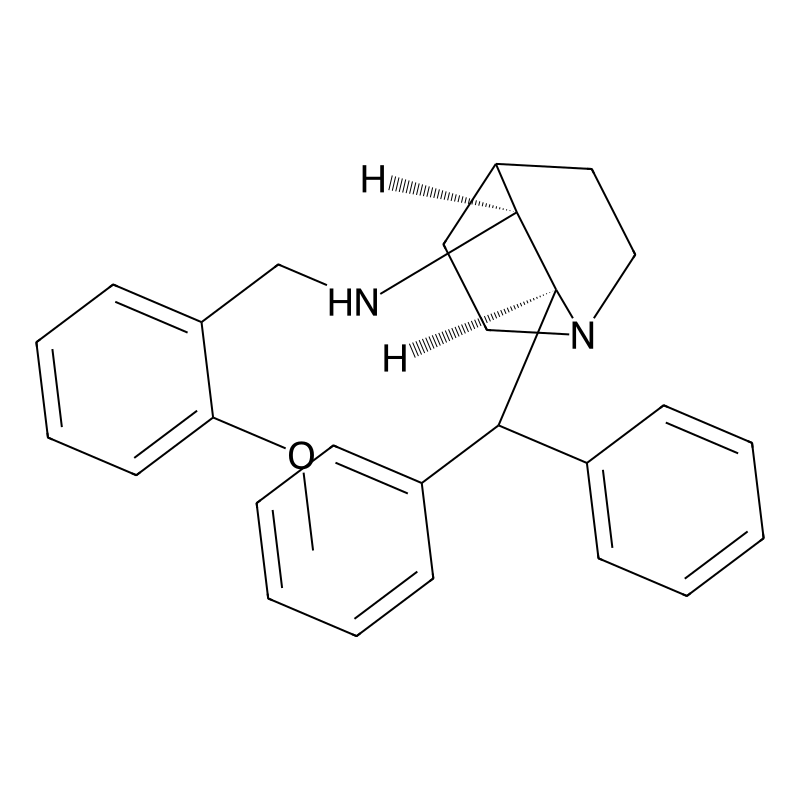 2-(Diphenylmethyl)-N-((2-methoxyphenyl)methyl)-1-azabicyclo(2.2.2)octan-3-amine