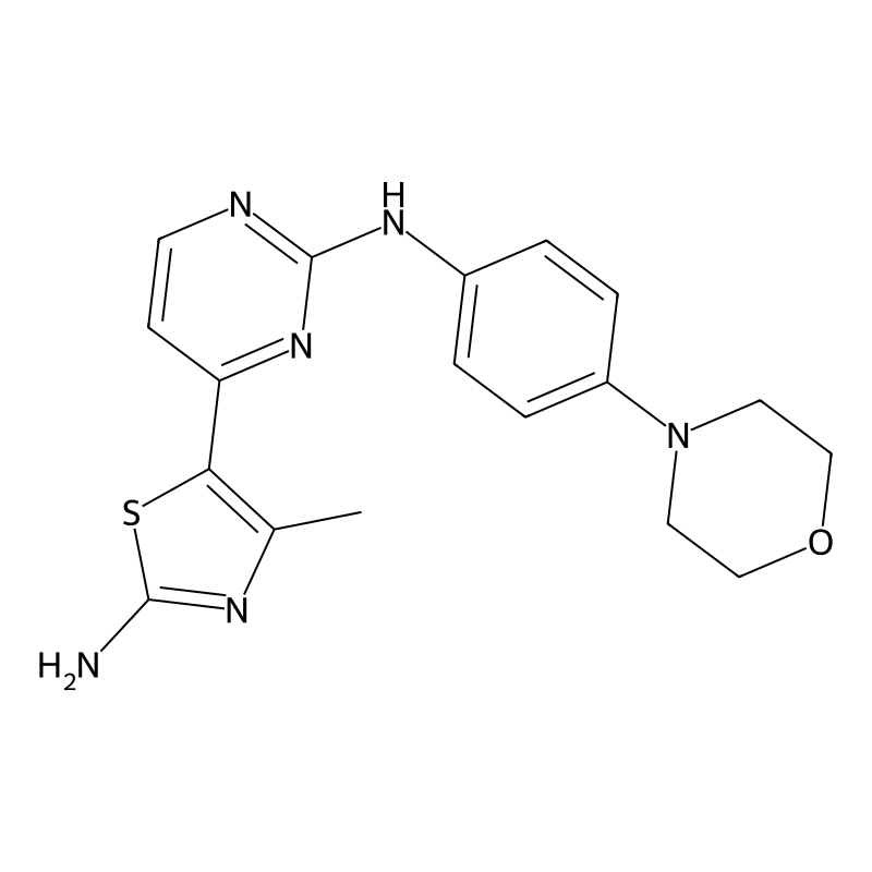 4-Methyl-5-(2-(4-morpholinophenylamino)pyrimidin-4...