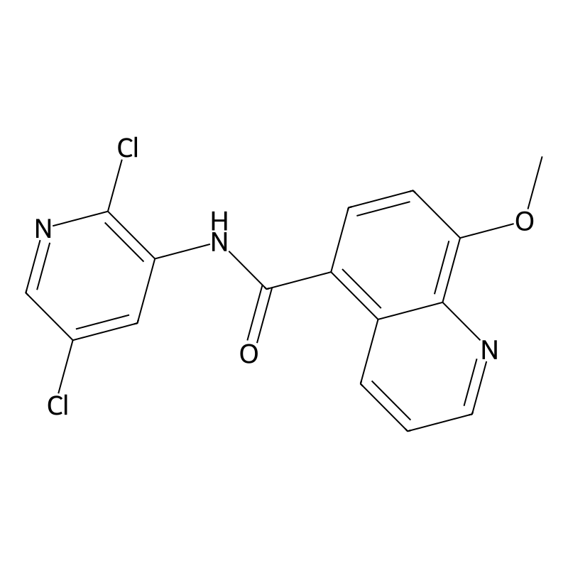 5-Quinolinecarboxamide, N-(2,5-dichloro-3-pyridinyl)-8-methoxy-