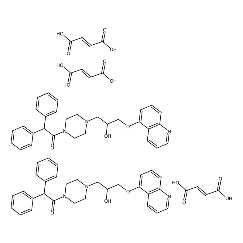 4-(Diphenylacetyl)-alpha-((5-quinolinyloxy)methyl)...