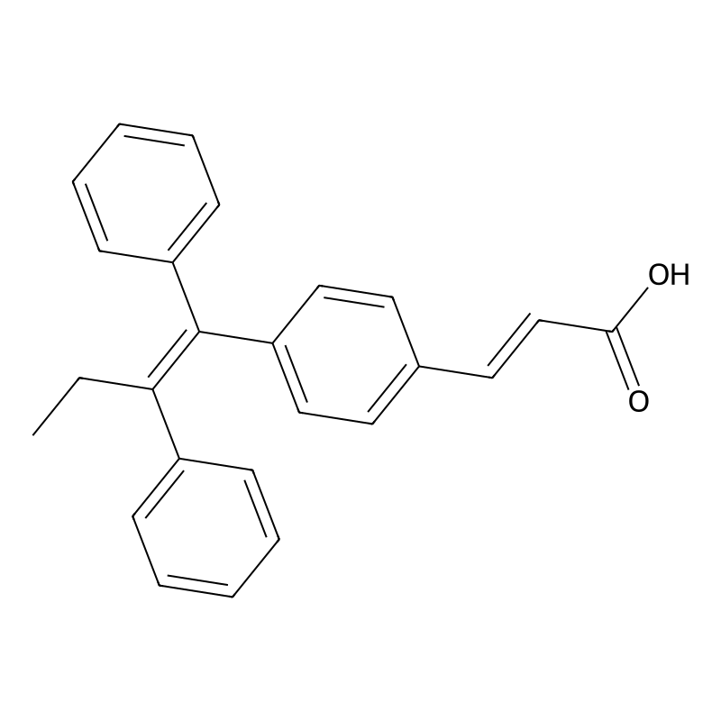 (2E)-3-{4-[(1E)-1,2-Diphenylbut-1-enyl]phenyl}acry...
