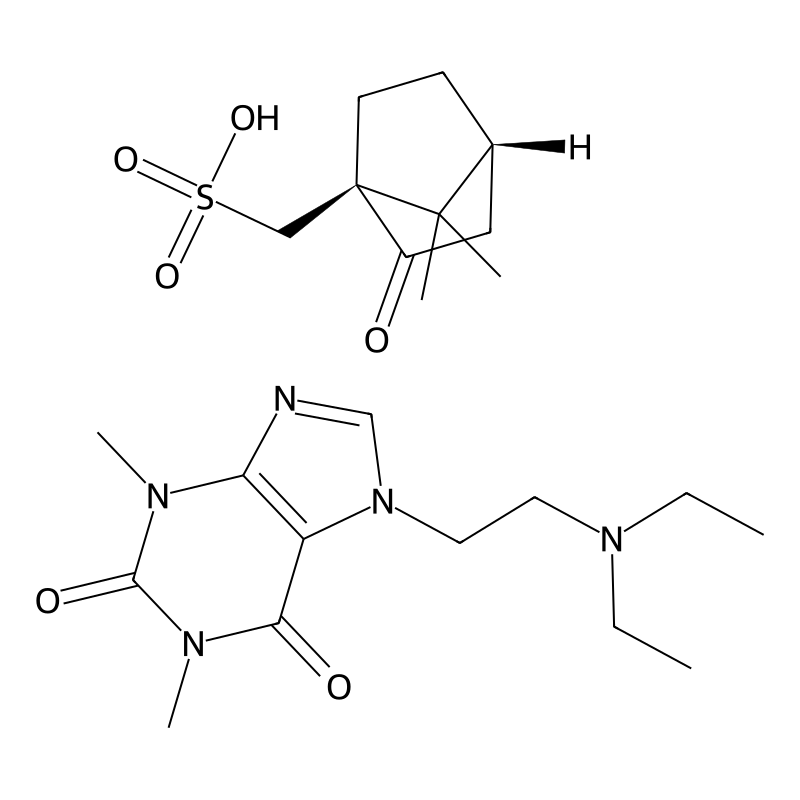 7-(2-(Diethylamino)ethyl)theophylline 2-oxobornane...