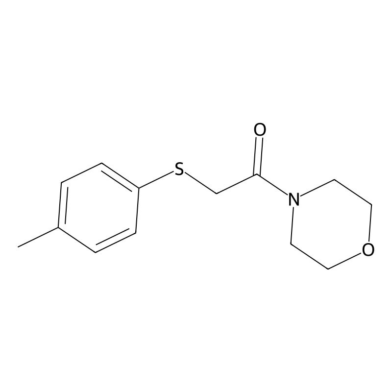 1-Morpholino-2-(p-tolylthio)ethanone