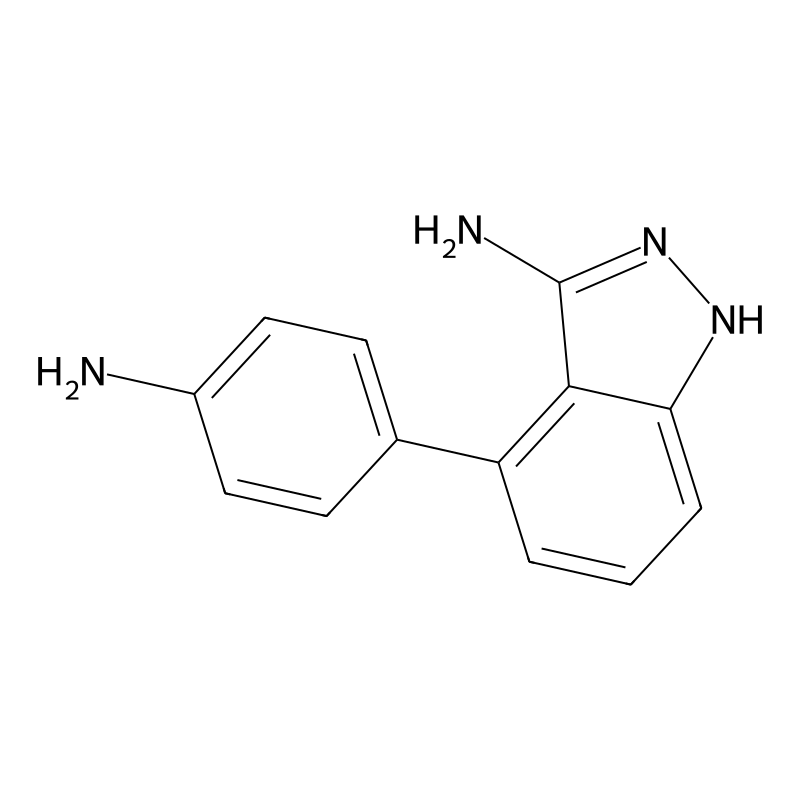 4-(4-aminophenyl)-1H-indazol-3-amine