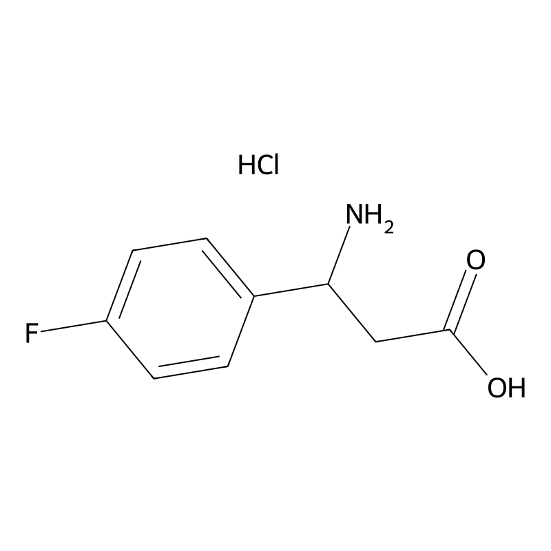 3-amino-3-(4-fluorophenyl)propanoic acid hydrochlo...