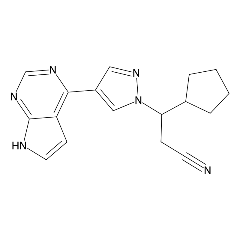3-cyclopentyl-3-[4-(7H-pyrrolo[2,3-d]pyrimidin-4-y...
