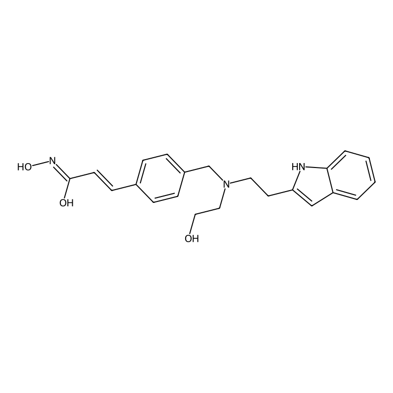 2-Propenamide, N-hydroxy-3-(4-(((2-hydroxyethyl)(2...